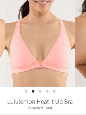 lululemon athletica Heat It Up Bra — Bleached Coral 6